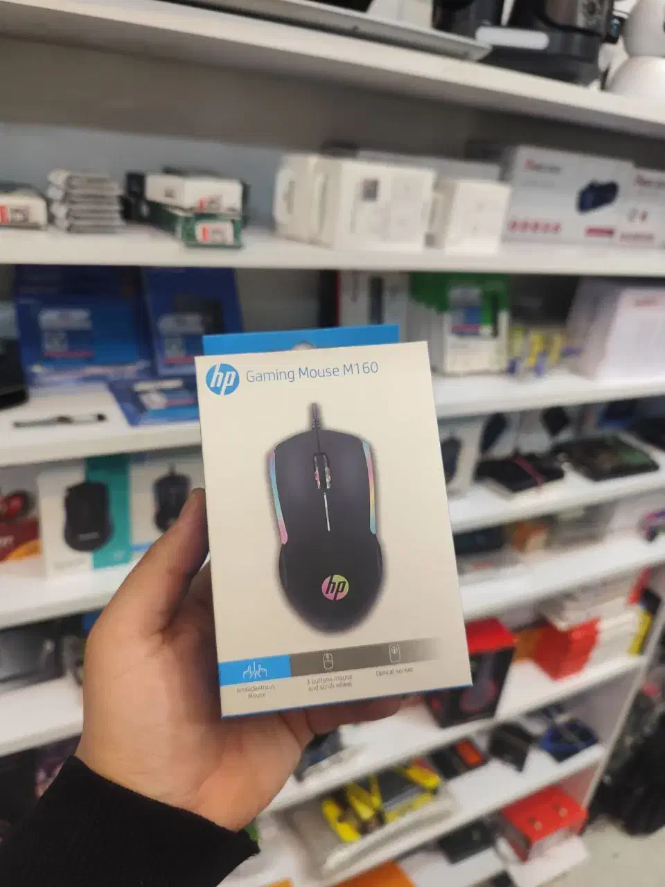 موس گیمینگ RGB HP اکبند / چراغدار سیمی|قطعات و لوازم جانبی رایانه|مشهد, جانباز|دیوار