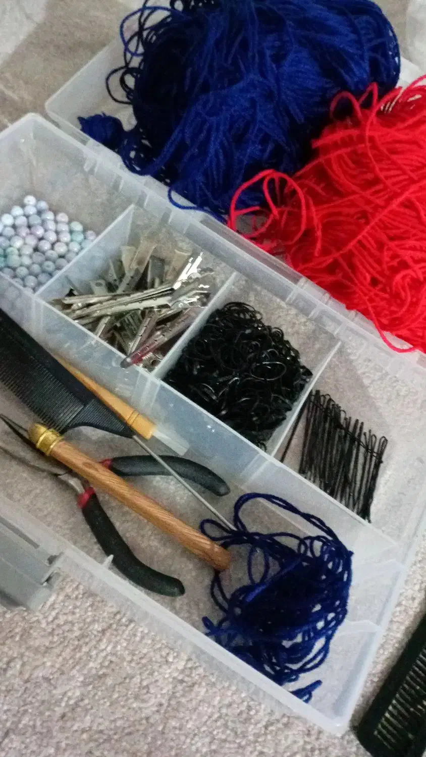 کیف کار و وسایل بافت مو|کیف، کفش، کمربند|امیدیه, |دیوار