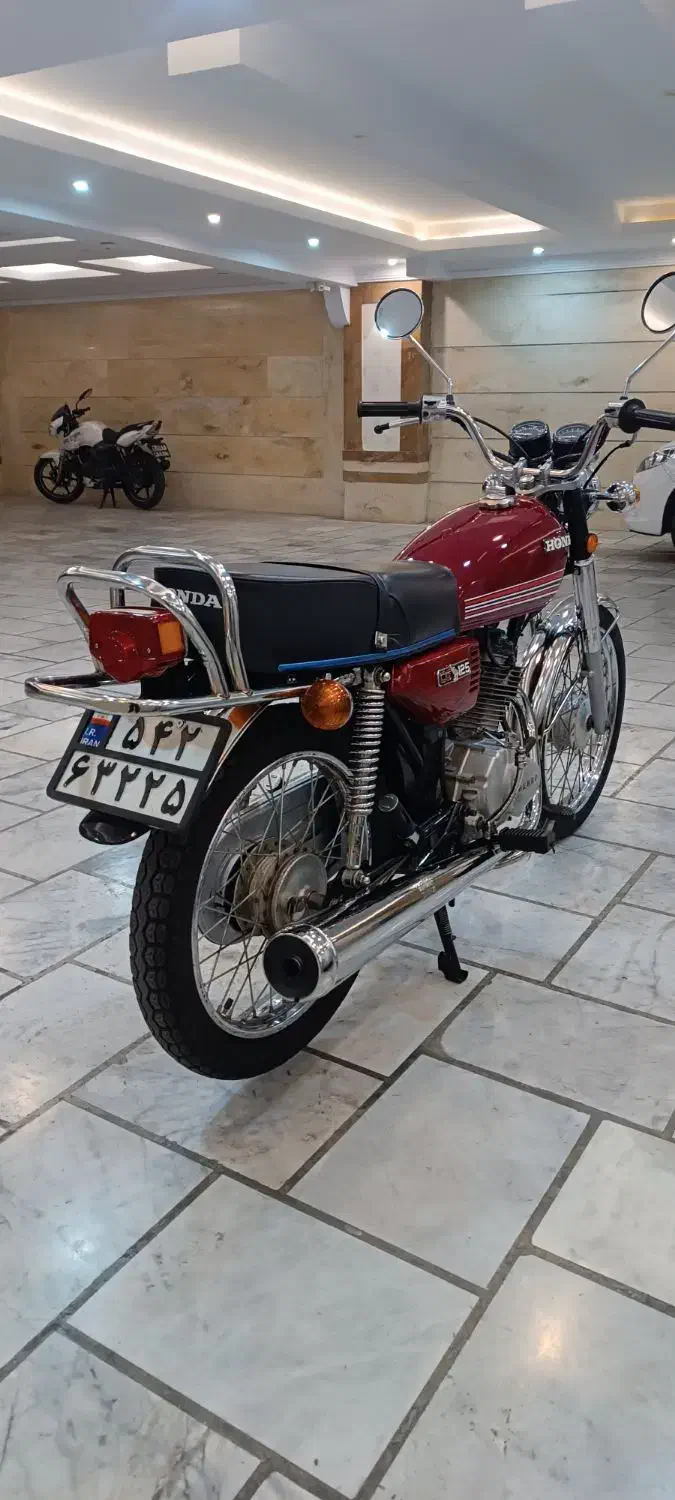 هندا سی جی ۱۲۵طرح سی جی مدل ۸۶|موتورسیکلت|تهران, دهم فروردین|دیوار