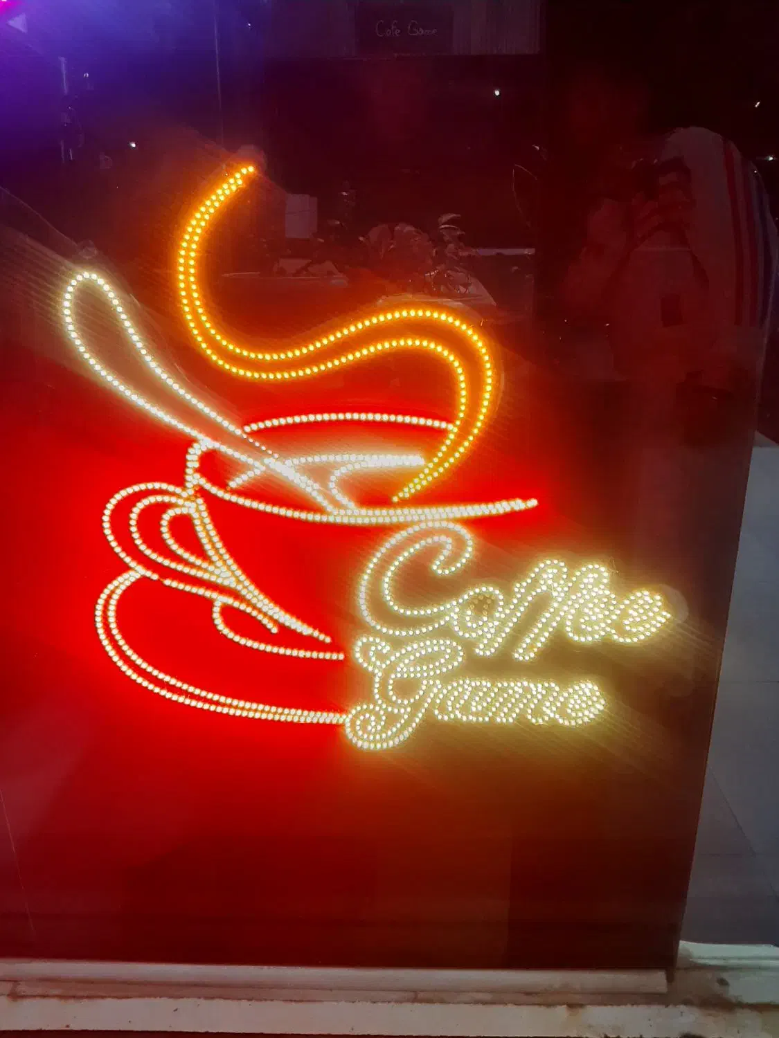 تابلو نمایشگر مخصوص گیم نت و کافه|ریسه و چراغ تزئینی|ساوه, |دیوار