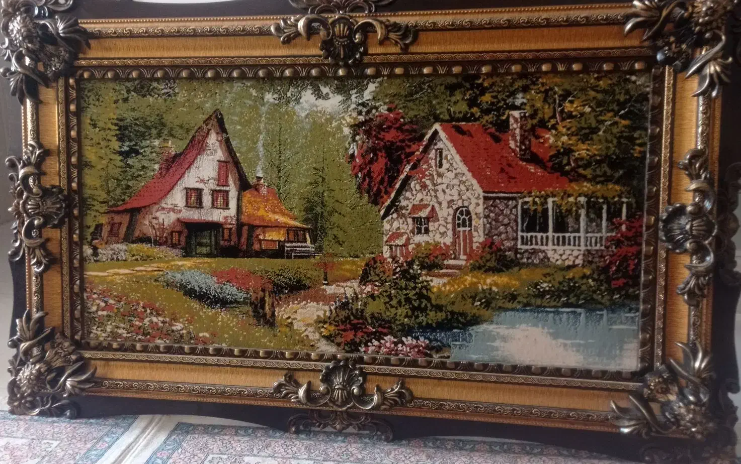 تابلو فرش|فرش|جهرم, |دیوار