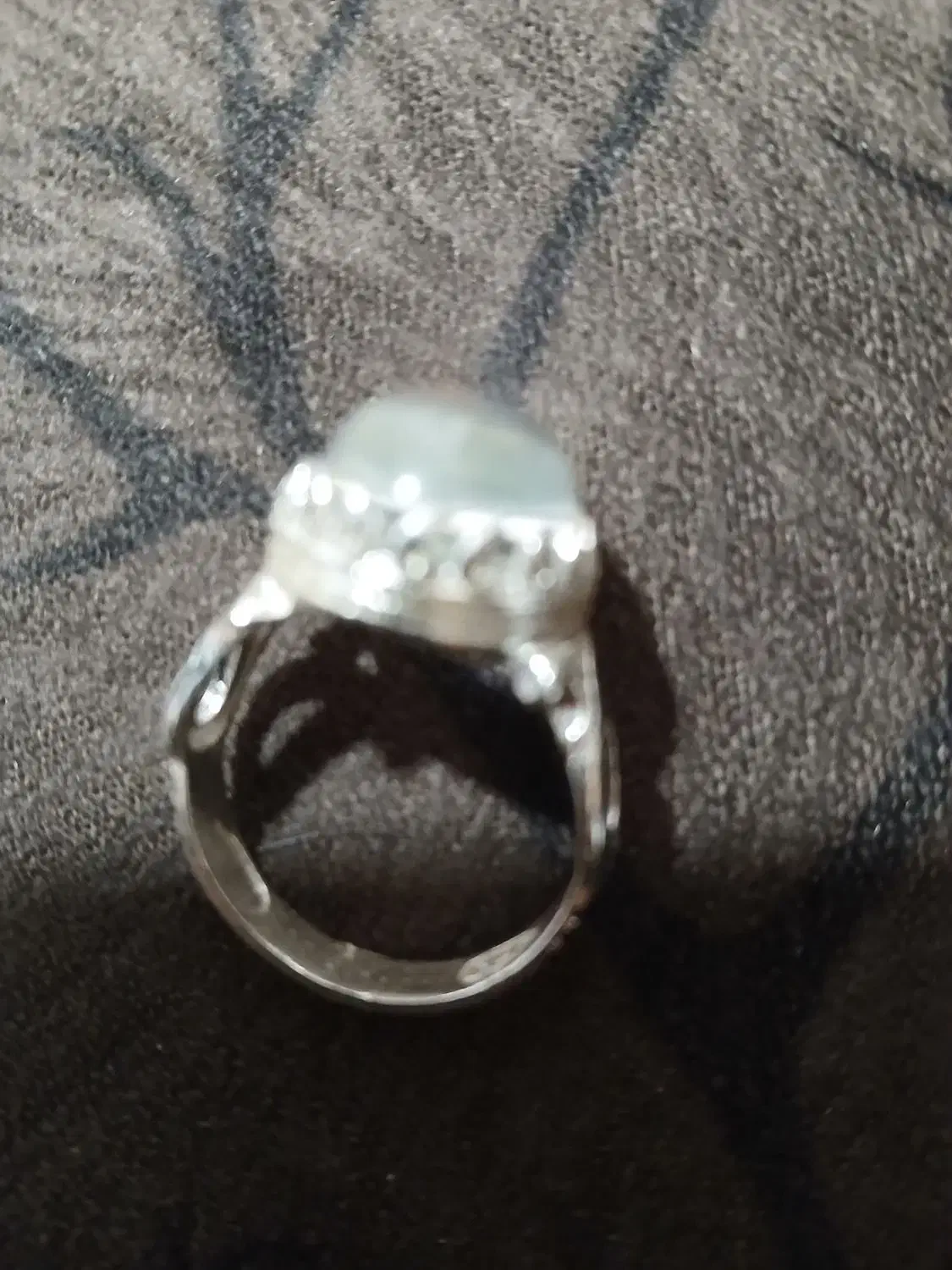 فروش انگشتر نقره نگین در نجف اصل|جواهرات|دوگنبدان, |دیوار