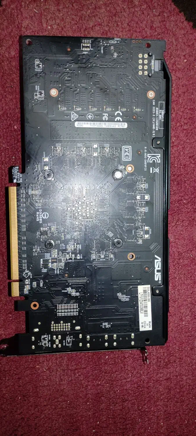 rx 580 asuse|قطعات و لوازم جانبی رایانه|لاهیجان, شیشه گران|دیوار