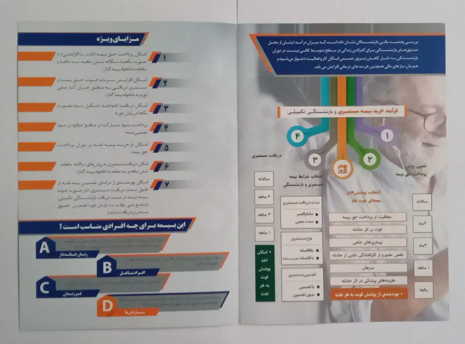 بیمه مستمری و بازنشستگی تکمیلی در حداقل ۵ سال|خدمات مالی، حسابداری، بیمه|تبریز, |دیوار