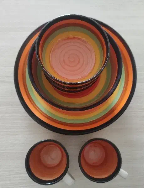 ظروف رنگین کمان|ظروف سرو و پذیرایی|مشهد, کوثر|دیوار