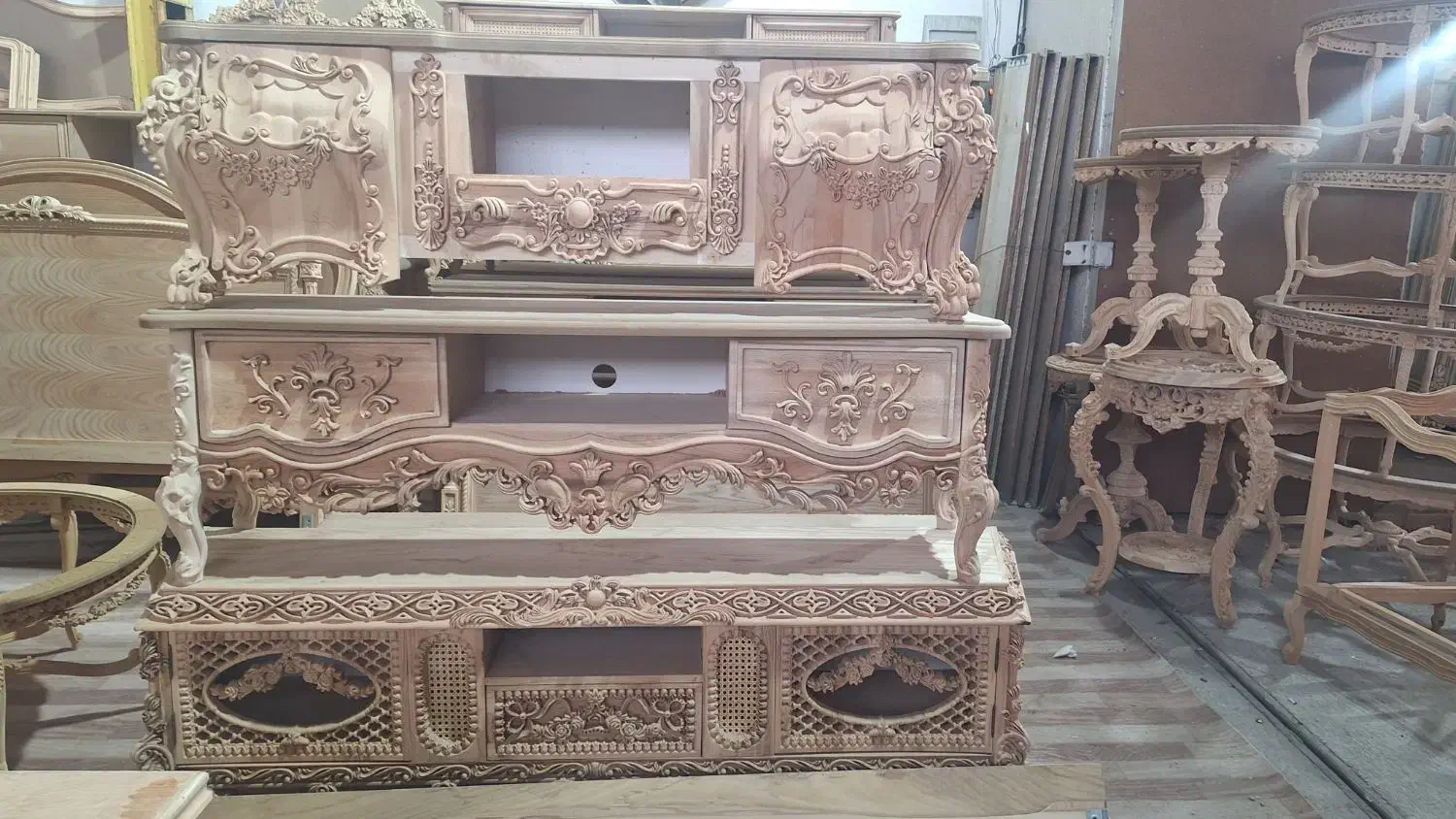 صنایع چوبی|بوفه، ویترین، کنسول|تبریز, |دیوار