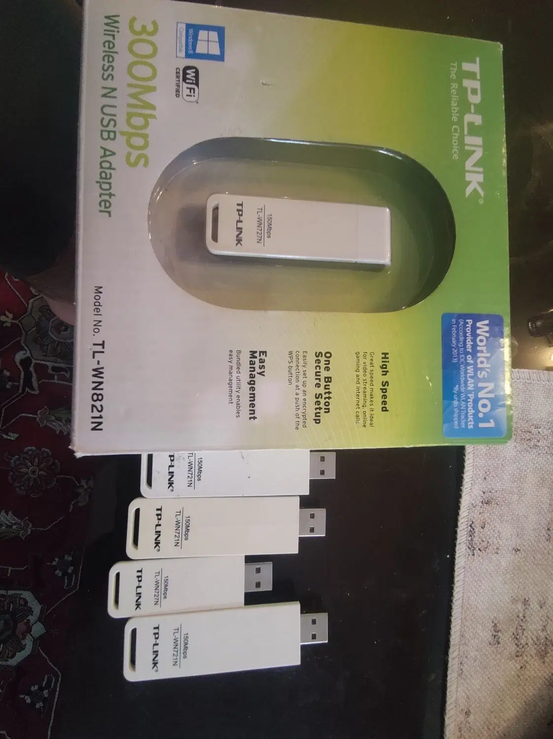 5دانگل wifi tplink نو 150mbps|مودم و تجهیزات شبکه|تهران, امیرآباد|دیوار