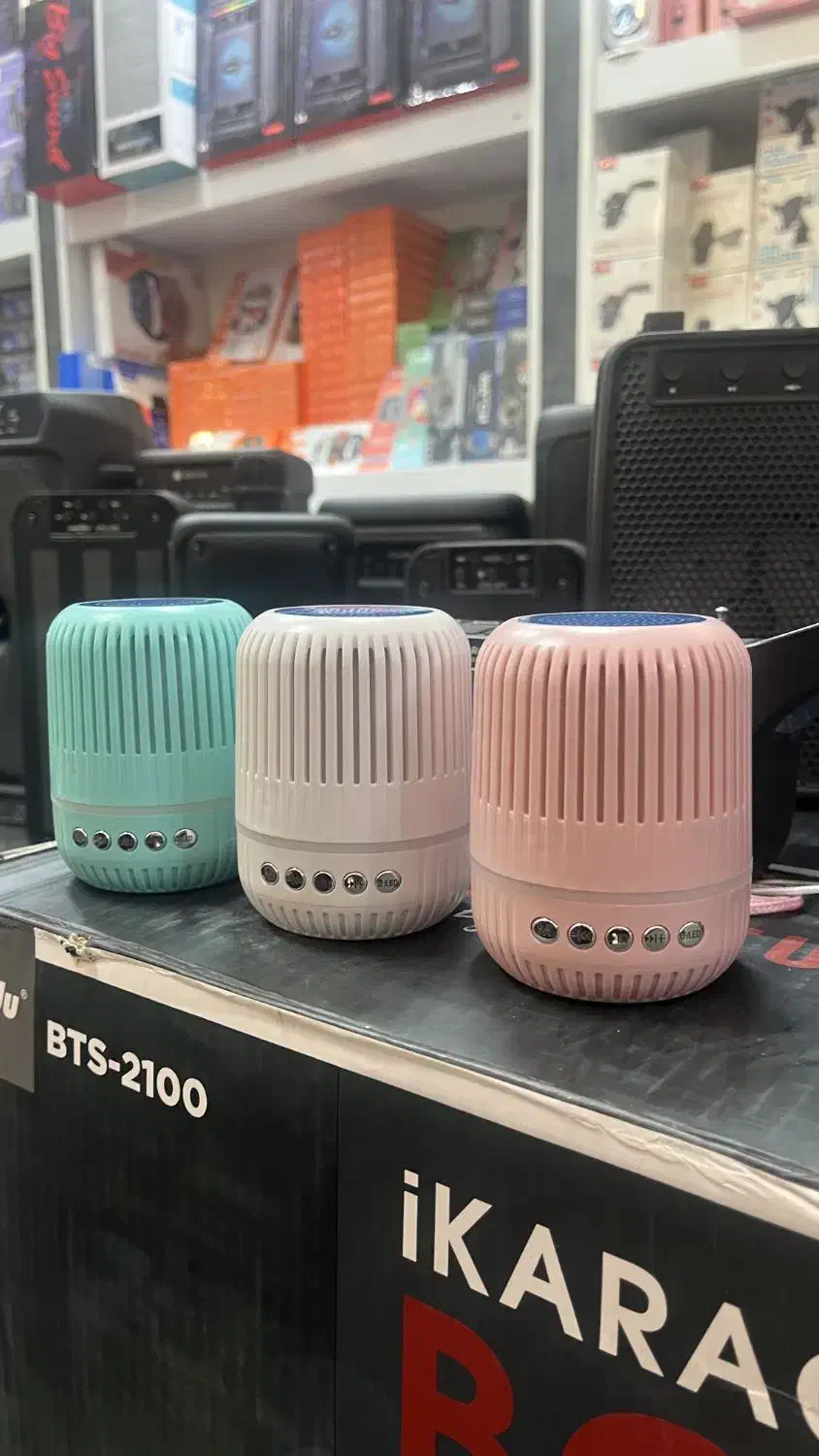 انواع مینی اسپیکر در رنگ های مختلف|پخشکننده همراه|اصفهان, مفتح|دیوار