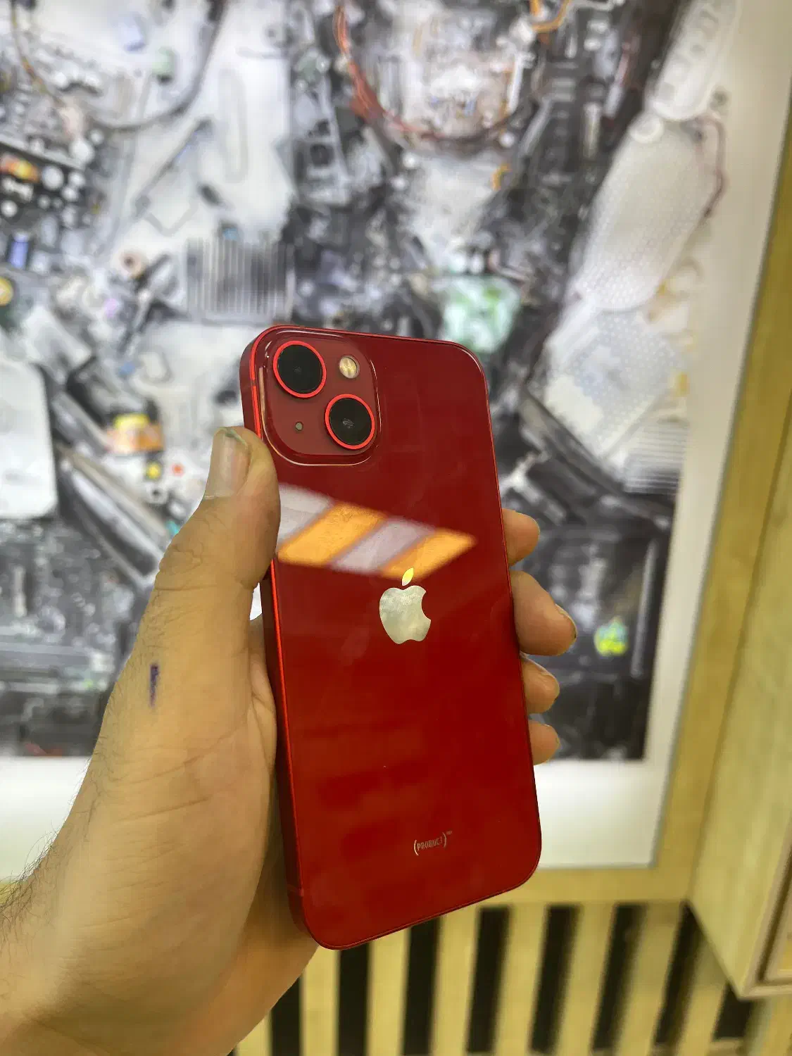 ایفون 13نرمال رنگ قرمز 128گیگ پارت نامبر ZAA|موبایل|اصفهان, احمدآباد|دیوار