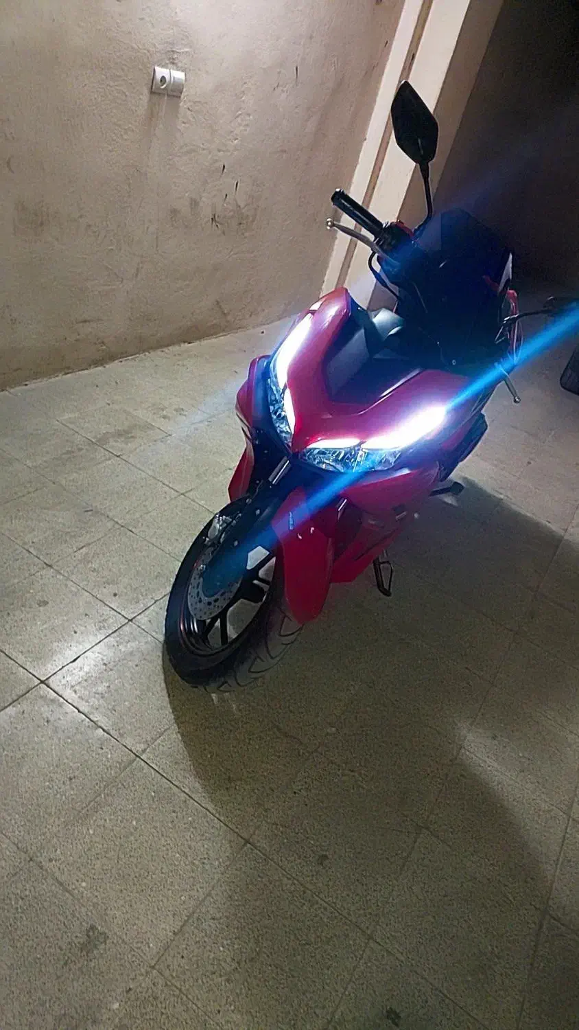 آیروکس طرح هانی قرمز|موتورسیکلت|پاکدشت, پاکدشت (مامازند)|دیوار