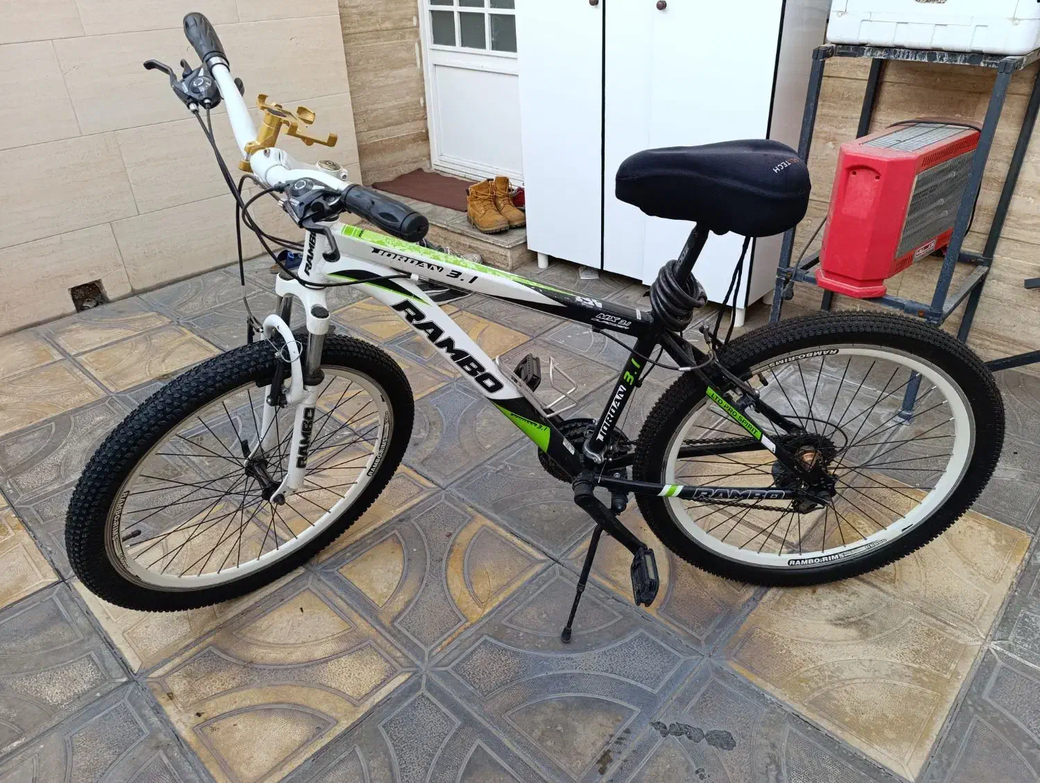 دوچرخه rambo تایوانی تنه آلمینیوم سایز ۲۶|دوچرخه، اسکیت، اسکوتر|مهاباد (آذربایجان غربی), |دیوار