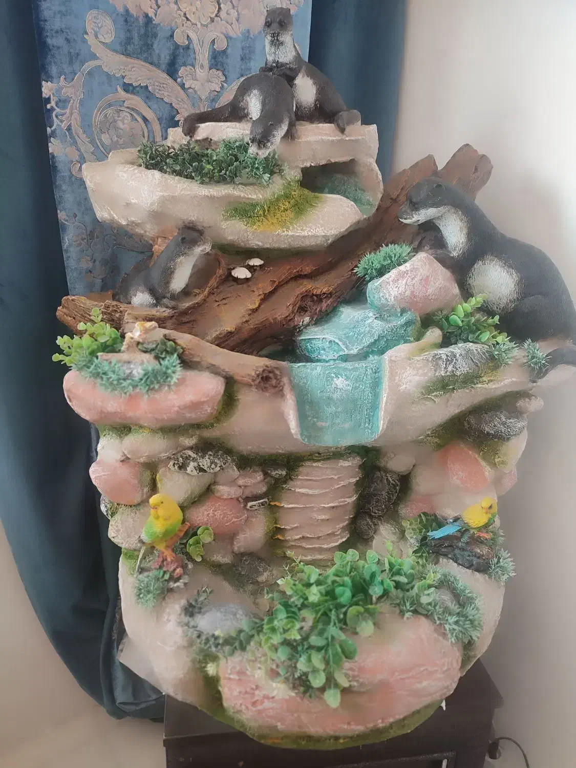 آبنما|مجسمه، تندیس، ماکت|قم, صفاشهر|دیوار