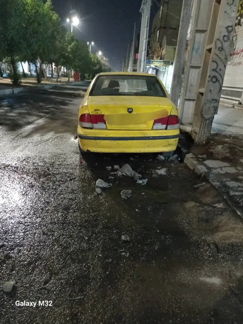 سمند تاکسی اسقاطی|خودرو سواری و وانت|آبادان, |دیوار