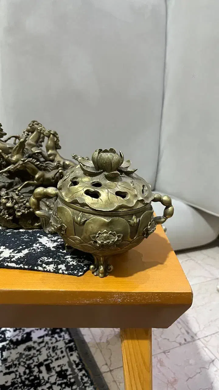 مجسمه برنز عتیقه سنگین|کلکسیون اشیاء عتیقه|تهران, قیطریه|دیوار