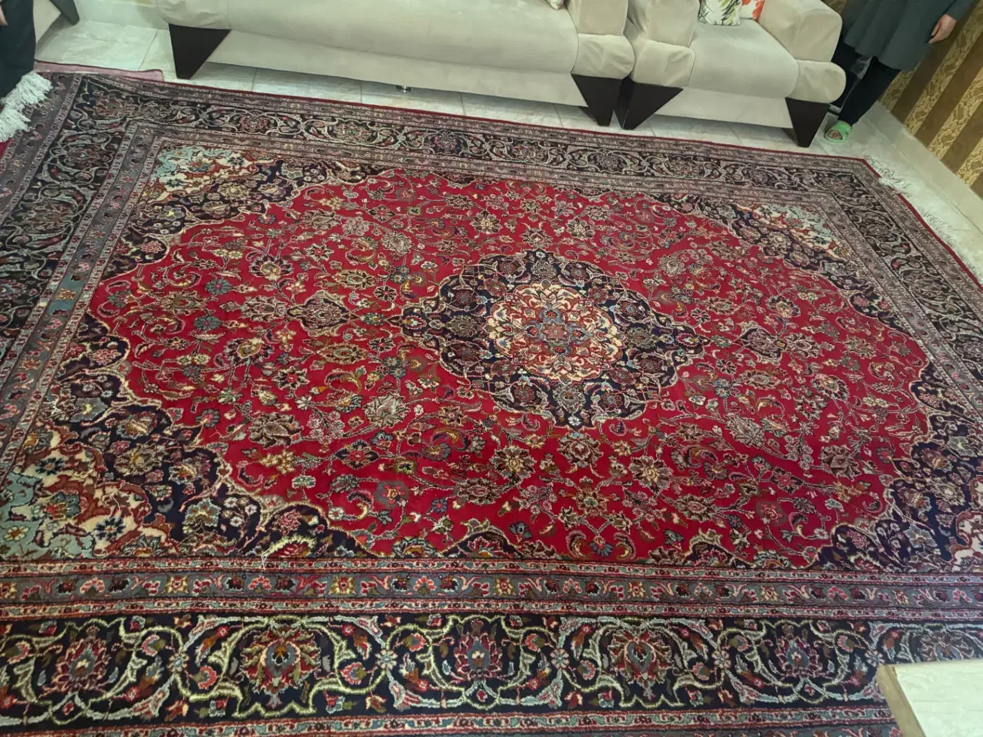 فرش دستباف ۱۲ متری|فرش|کرج, دهقان ویلا|دیوار