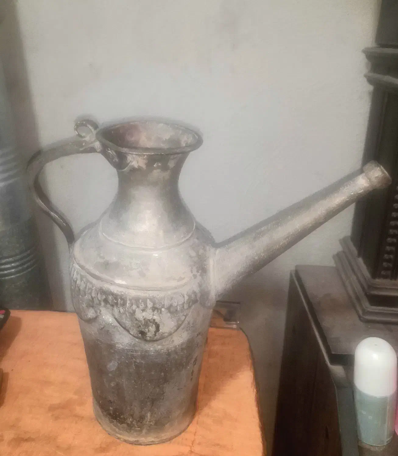 آفتابه مسی ...کهنه|صنایع دستی و سایر لوازم تزئینی|ایلام, |دیوار