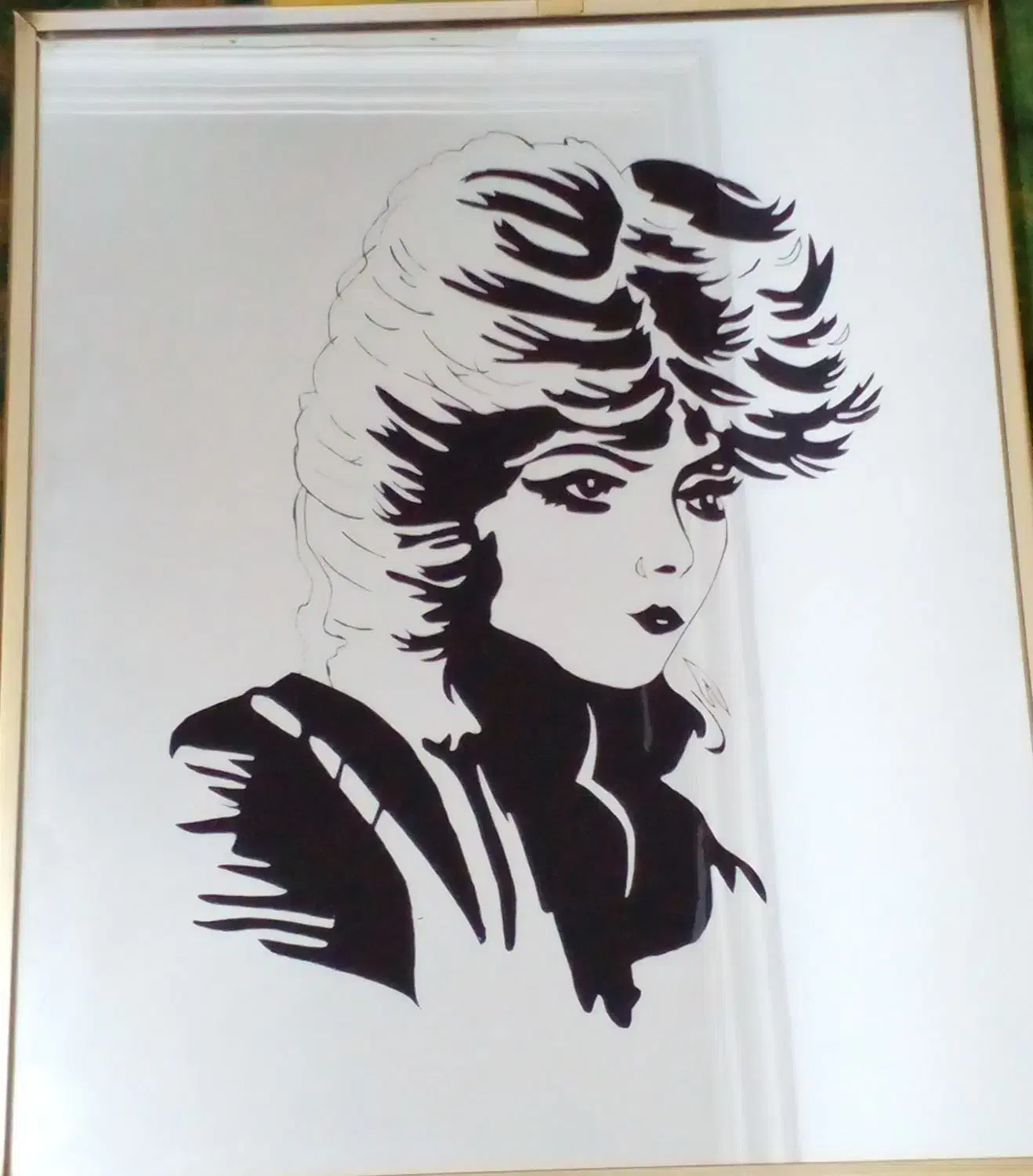 قاب عکس آینه .قیمت توافقی.با وسیله هم عوض میکنم|آینه|کرمان, |دیوار