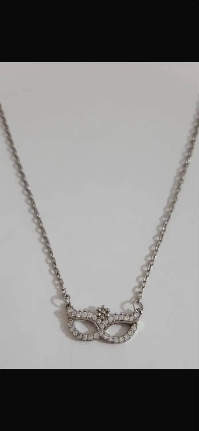 گردنبند نقره طرح بالماسکه|جواهرات|ری, شهید بهشتی|دیوار