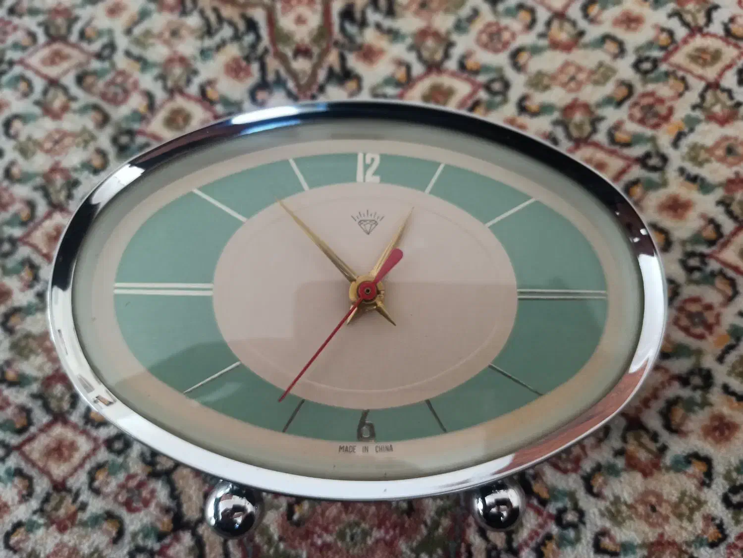 ساعت رومیزی چینی|کلکسیون اشیاء عتیقه|سنندج, |دیوار