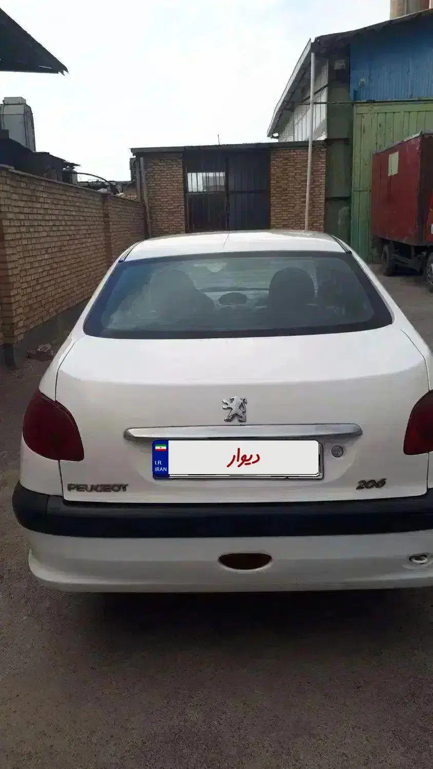 پژو ۲۰۶sd|خودرو سواری و وانت|اردبیل, |دیوار