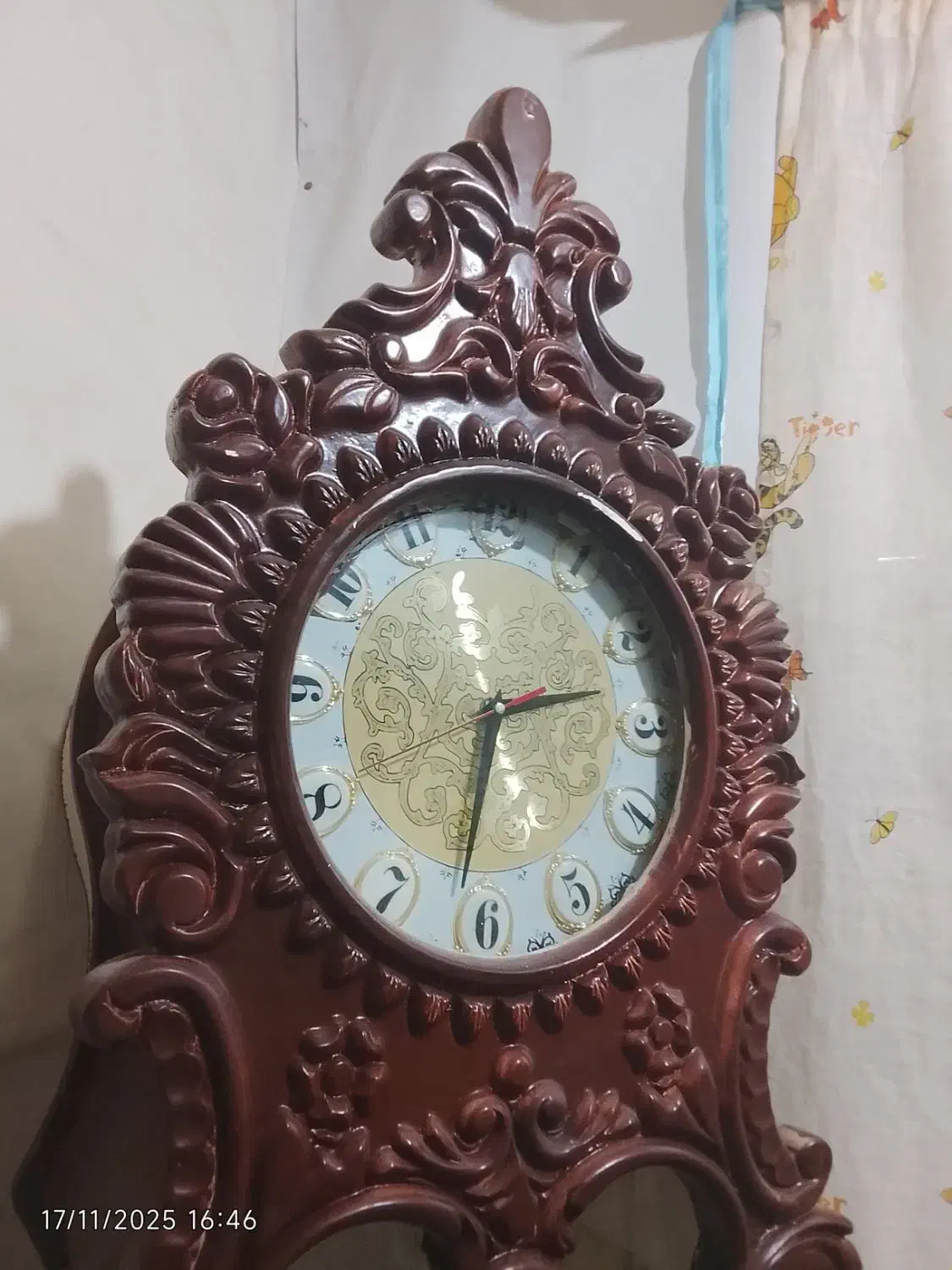 ساعت ایستاده نیاز به موتور|ساعت دیواری و تزئینی|خرمشهر, |دیوار