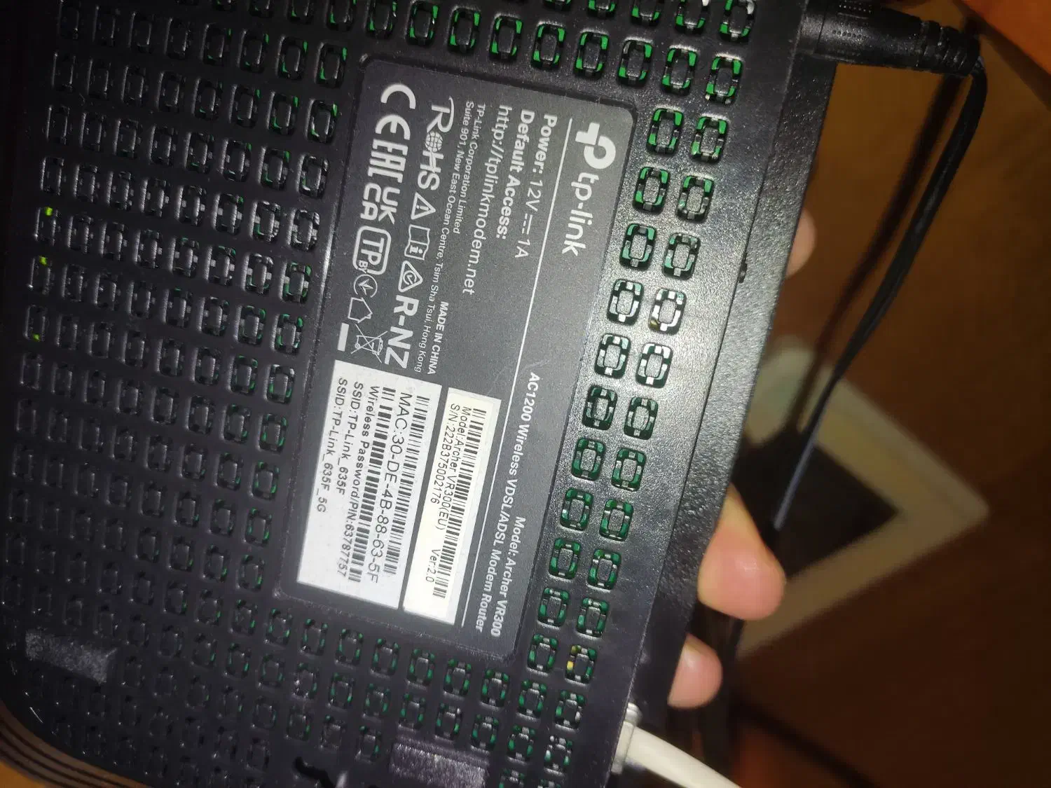 مودم TP LINK مدل VR 300|مودم و تجهیزات شبکه|تهران, نیلوفر|دیوار