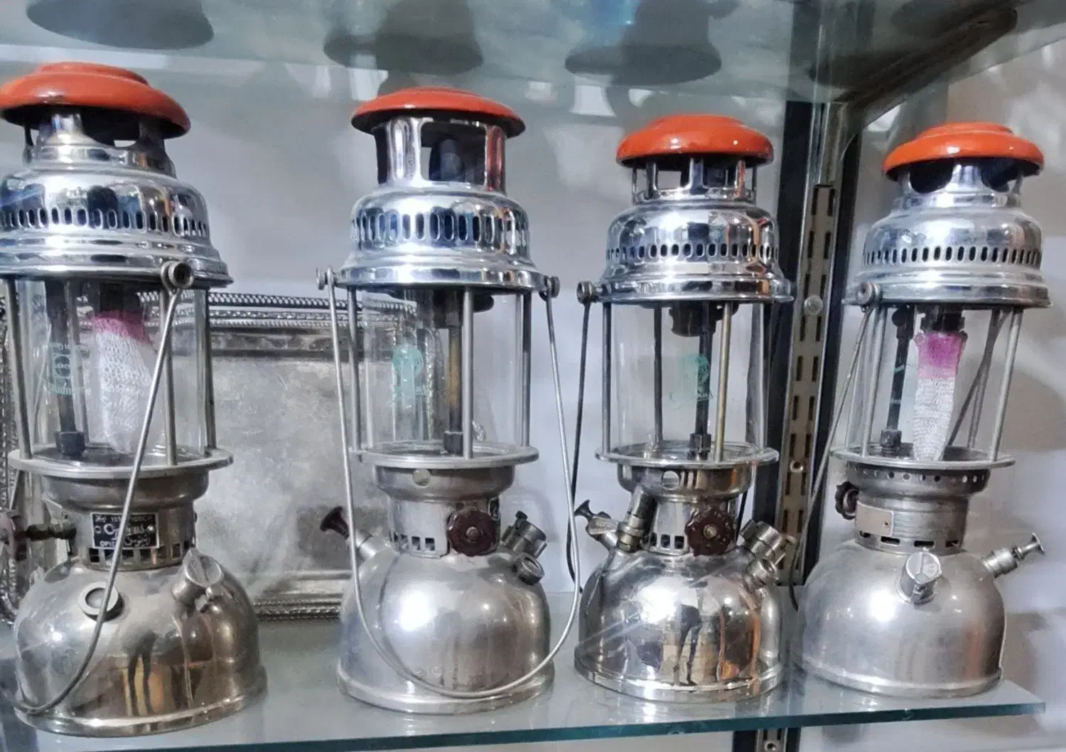 چراغ زنبوری اپتیموس|کلکسیون اشیاء عتیقه|کوهسار (البرز), |دیوار