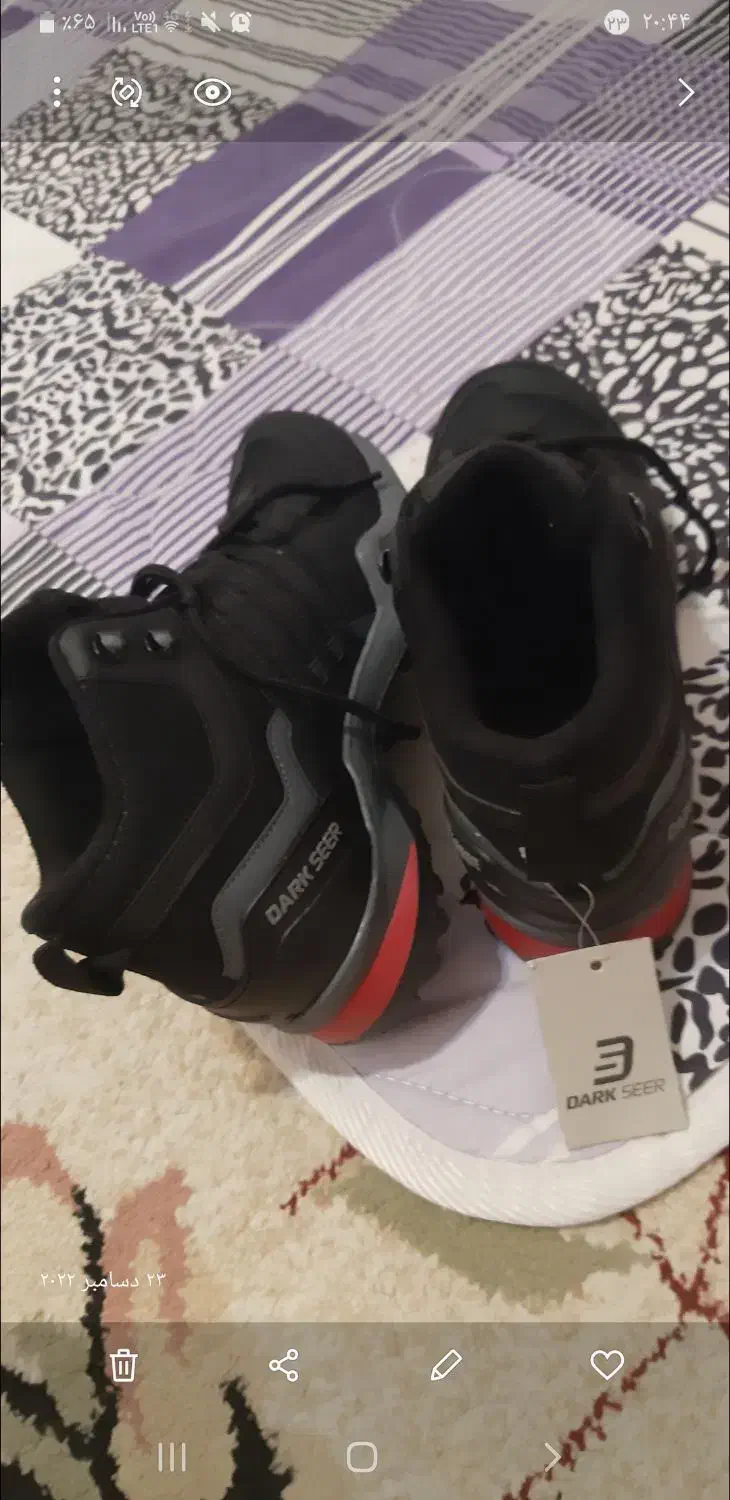 کفش یونیسکس مشکی|کیف، کفش، کمربند|دزفول, |دیوار