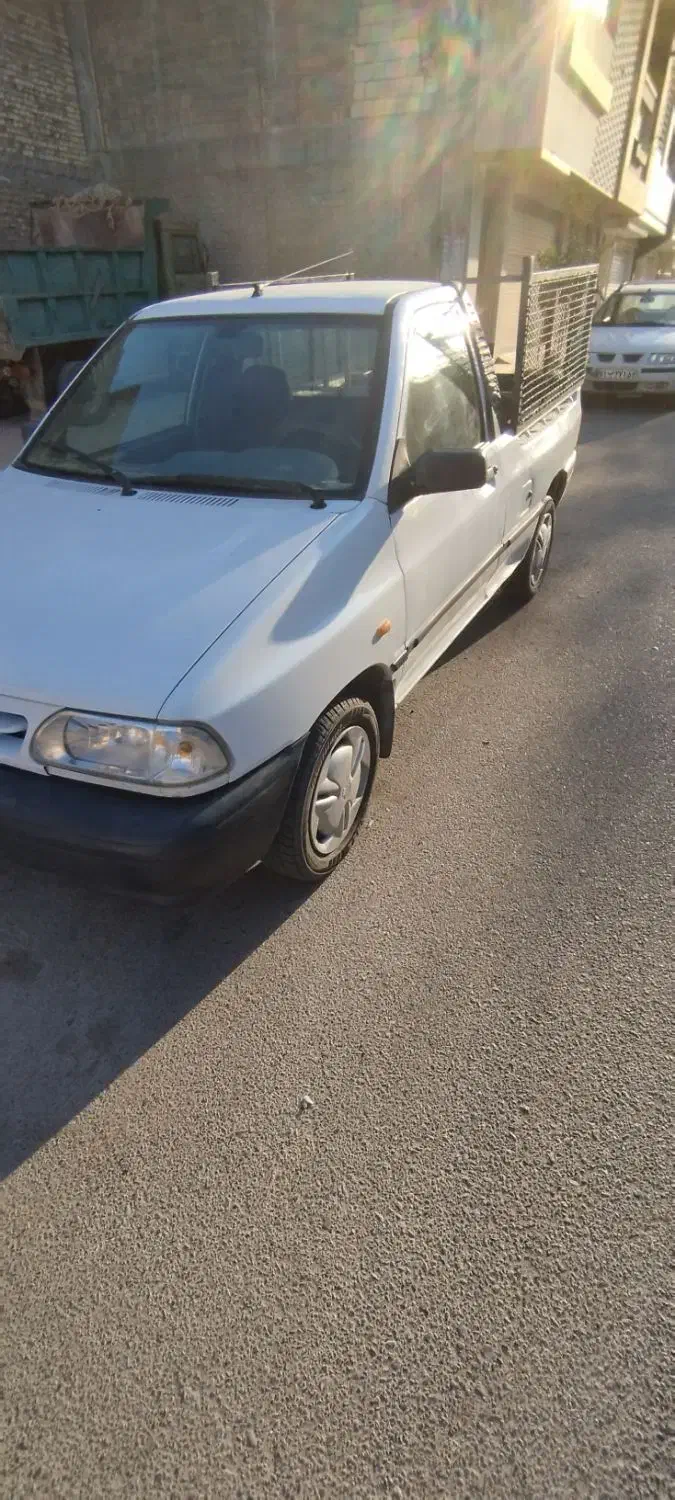 وانت پراید معاوضه با سواری|خودرو سواری و وانت|یزد, |دیوار