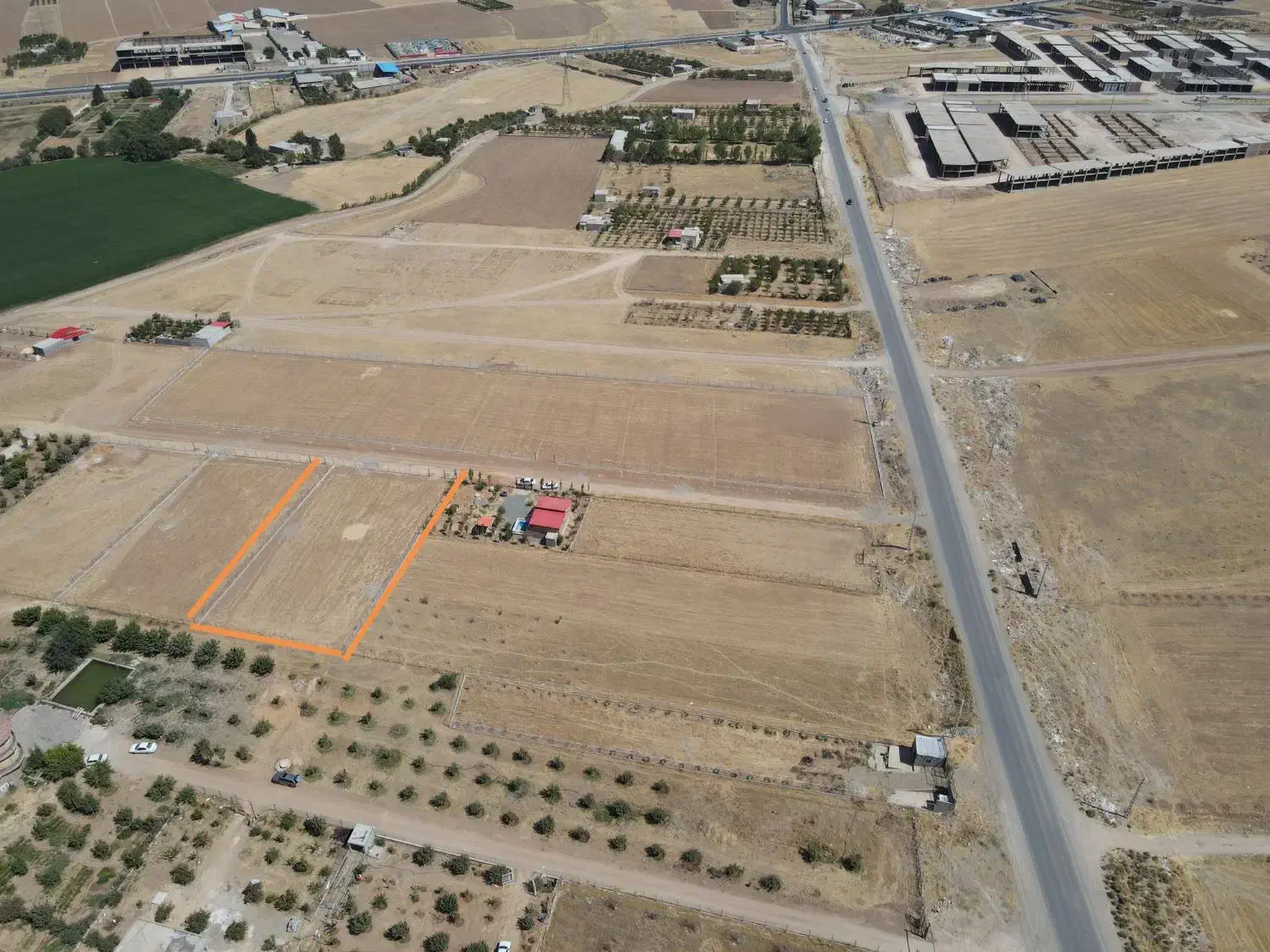 زمین1000متری روی جاده بوگه بسی،ژینگه پاریز|فروش دفتر صنعتی، کشاورزی، تجاری|بوکان, |دیوار