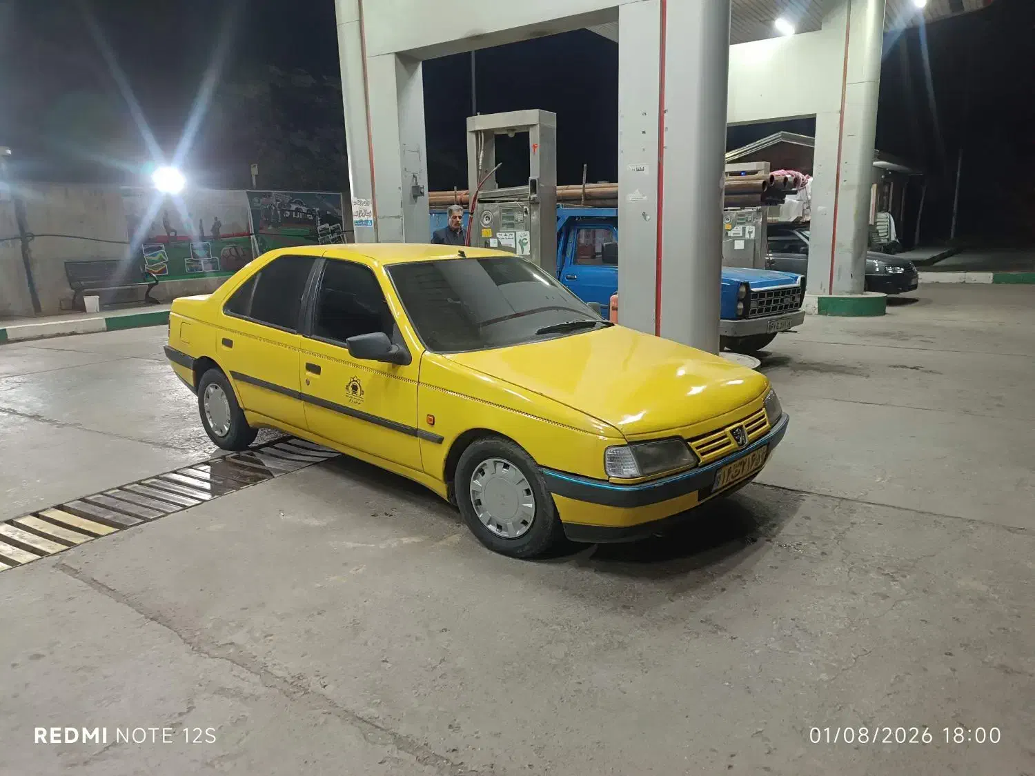 تاکسی گرگان مدل ۹۰پژو|خودرو سواری و وانت|گرگان, |دیوار