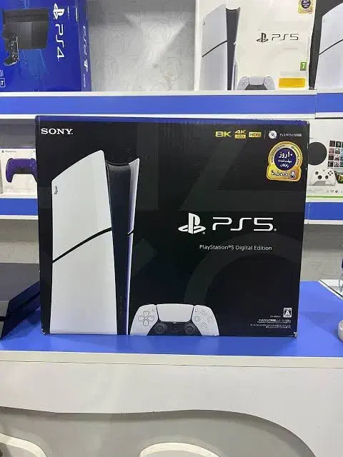 پلی استیشن ۵ اسلیم دیجیتال PS5 slim digital|کنسول، بازی ویدئویی و آنلاین|قزوین, |دیوار