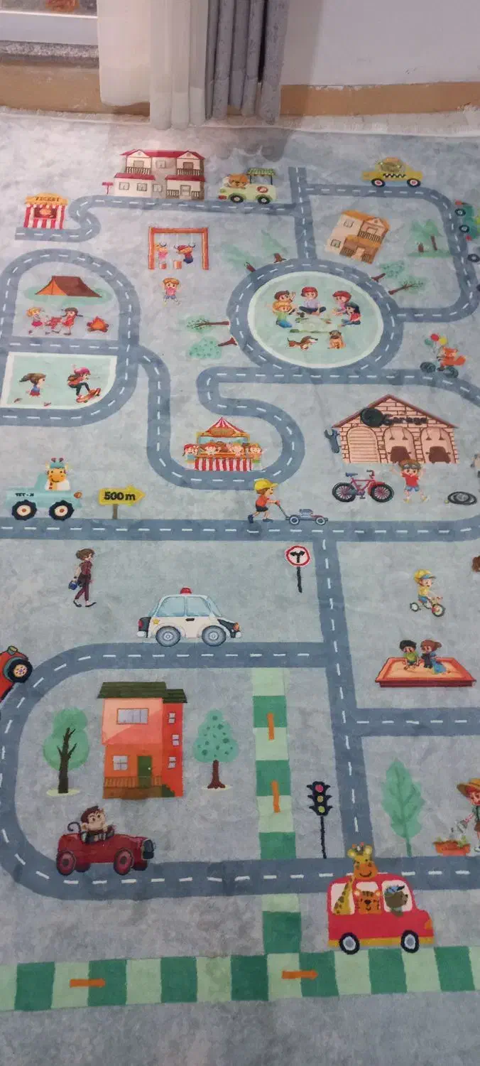 فرش کودک خیابان|فرش|لنگرود, |دیوار