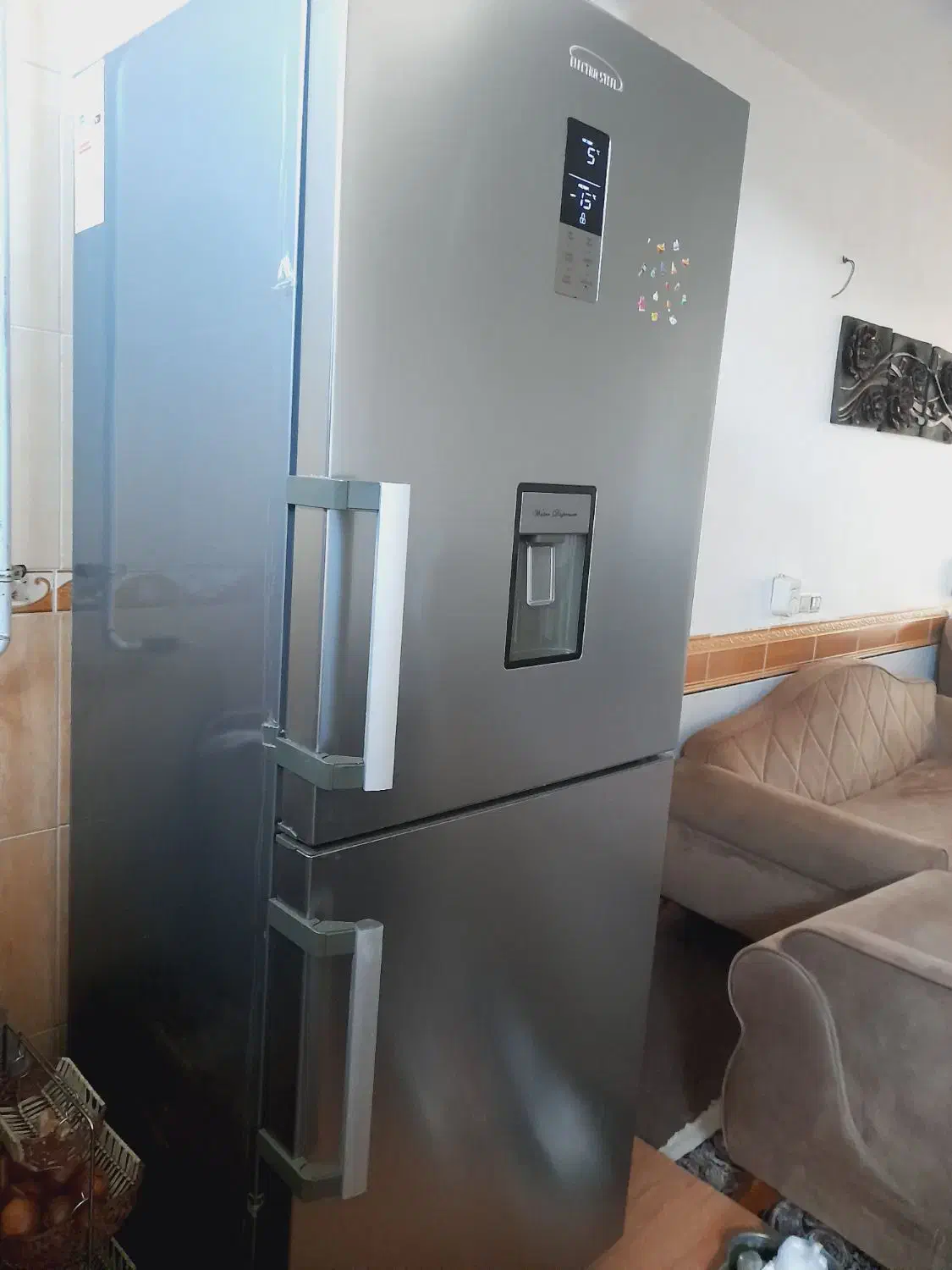 یخچال فریزر الکترو استیل|یخچال و فریزر|گنبد کاووس, |دیوار