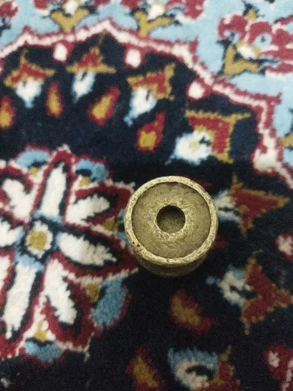 سنگ وزن برنجی قدیمی|کلکسیون اشیاء عتیقه|سبزوار, میدان بار|دیوار