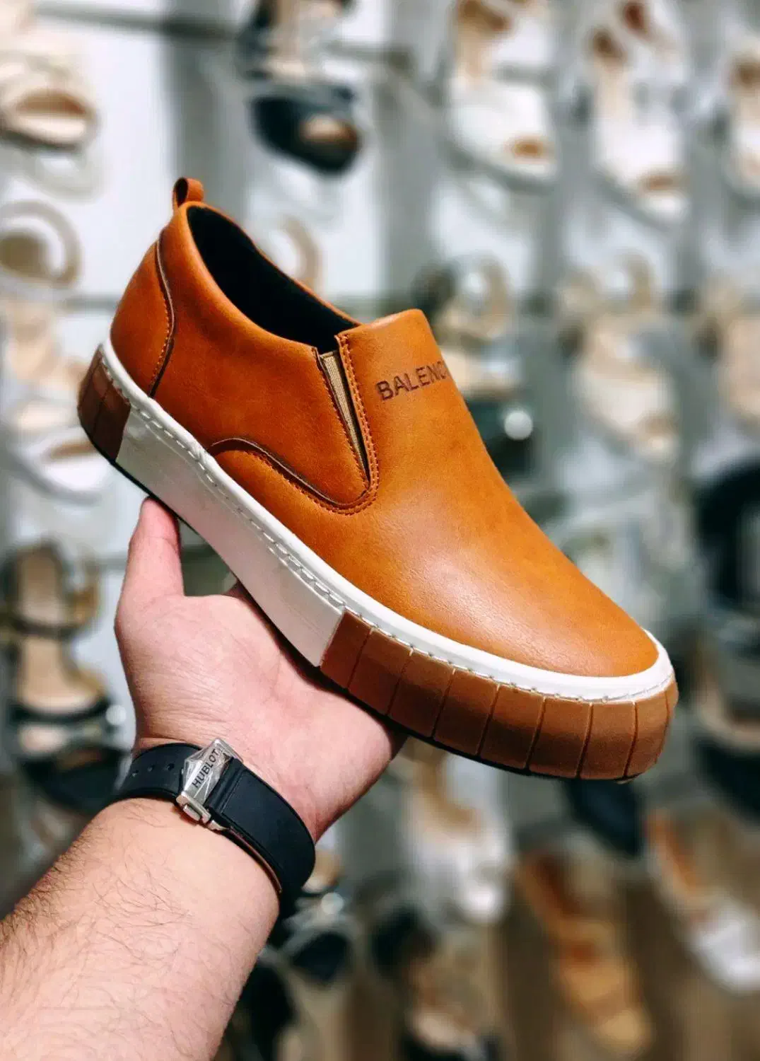 کفش طبی بدون بند مردانه balenciaga|کیف، کفش، کمربند|خرمآباد, |دیوار