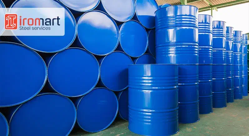 بشکه اهنی درام|ظروف نگهدارنده، پلاستیکی، یکبارمصرف|رامشیر, |دیوار