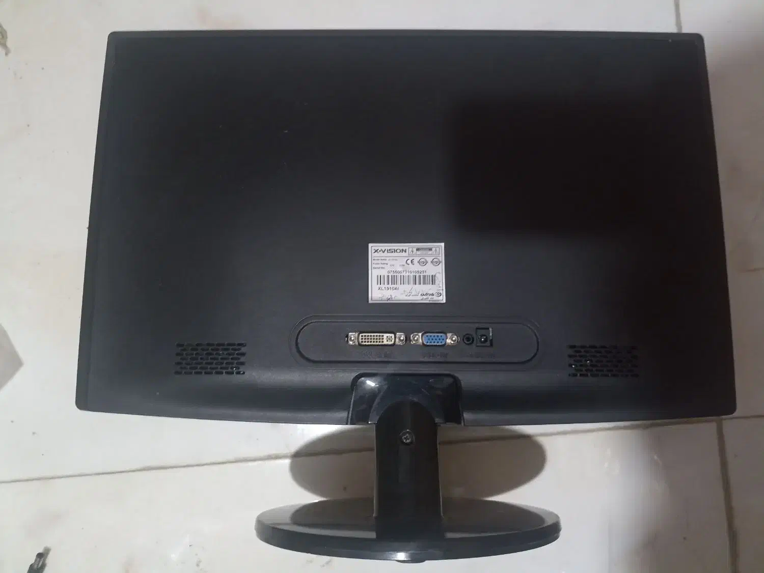 مانیتور 19 اینچ ایکس ویژن led|قطعات و لوازم جانبی رایانه|همدان, |دیوار