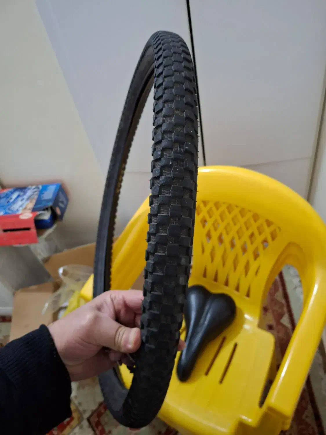 تایر دوچرخه ۲۶ مارک کندا|دوچرخه، اسکیت، اسکوتر|قم, شهرک قدس|دیوار