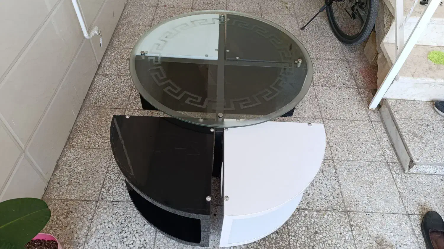 میز جلو مبلی همراه با چهار عسلی|مبلمان خانگی و میز عسلی|آستانه اشرفیه, |دیوار