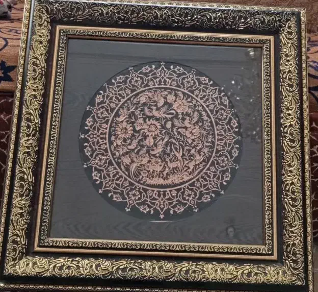 تابلو مس گل و باغ|کلکسیون اشیاء عتیقه|رفسنجان, |دیوار