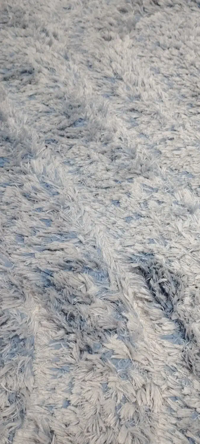 فرش شگی آبی رنگ|فرش|ماهدشت, |دیوار