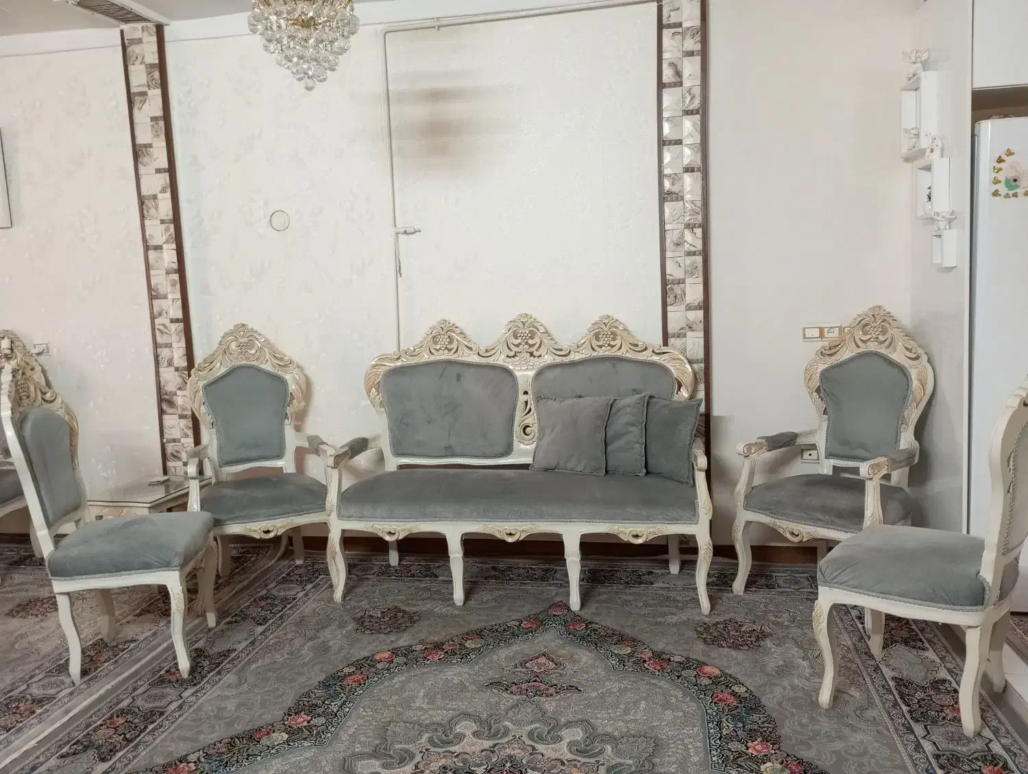 مبل ۹ نفره|مبلمان خانگی و میز عسلی|الوند, |دیوار