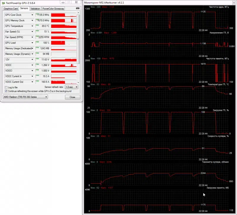HIS R9 390X 8g کارکرده سالم|قطعات و لوازم جانبی رایانه|همدان, |دیوار
