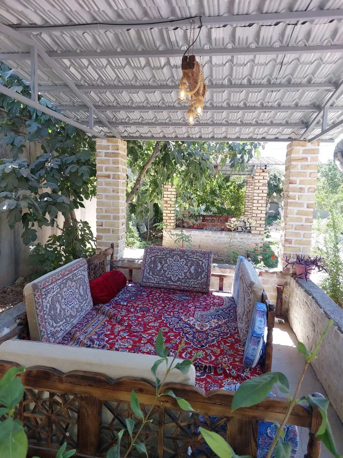 سفره خانه سنتی باغ ایرونی ساوه غرق آباد بالقلو|خدمات پذیرایی، مراسم|ساوه, |دیوار