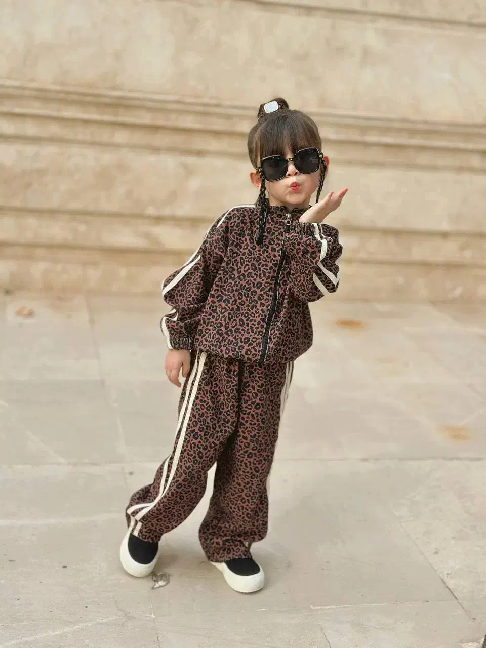 ترندترین ست پاییزه پلنگی|کفش و لباس بچه|بناب, |دیوار