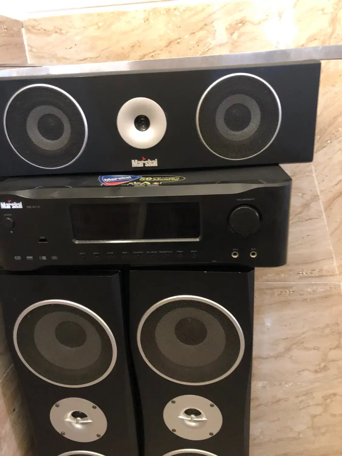 امپیلی و باند مارشال|سیستم صوتی خانگی|کرج, گوهردشت|دیوار