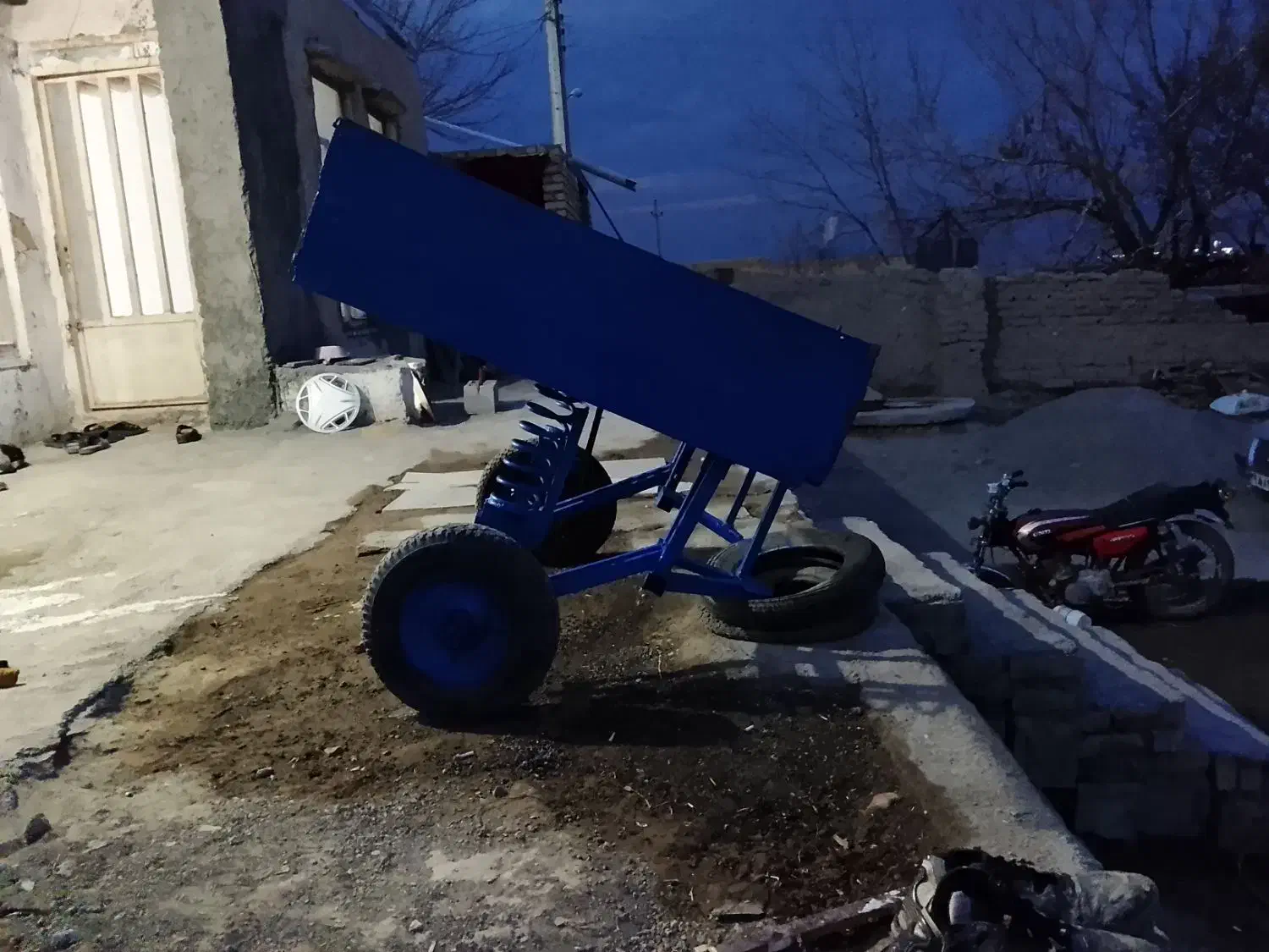 گاری متورسیکلت|قطعات یدکی و لوازم جانبی|ماهیدشت, |دیوار