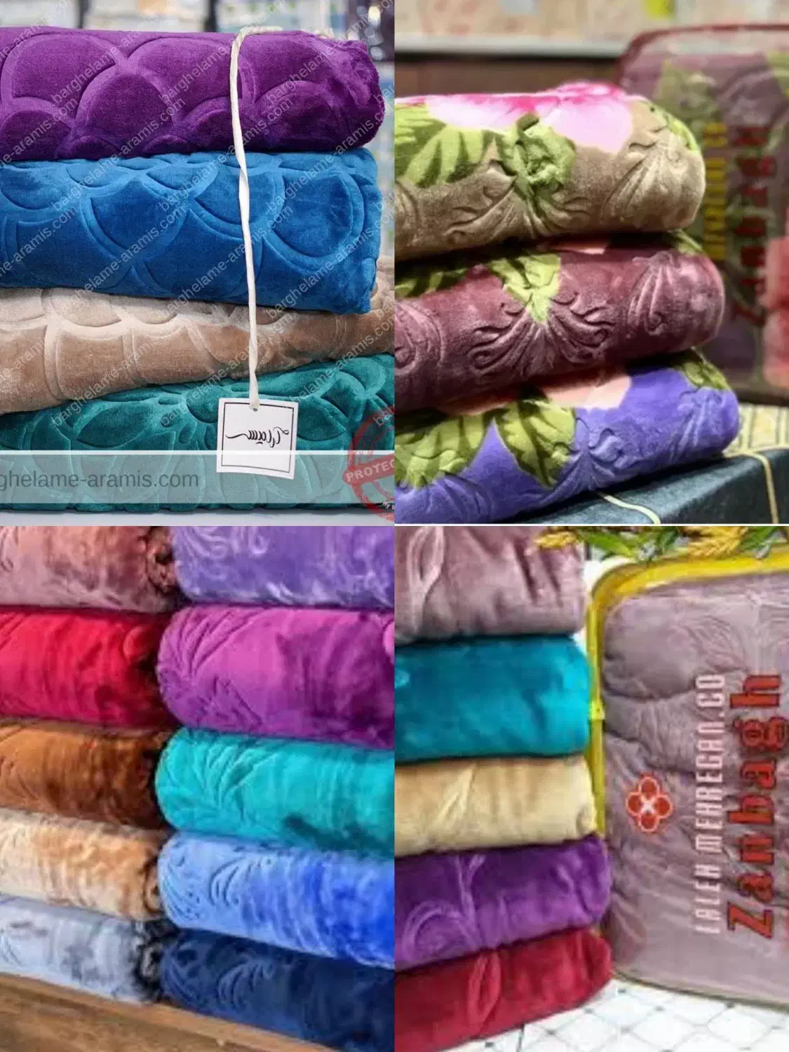 پتو زنبق بسیار ضخیم|رختخواب، بالش، پتو|شیراز, شهرک گلها|دیوار