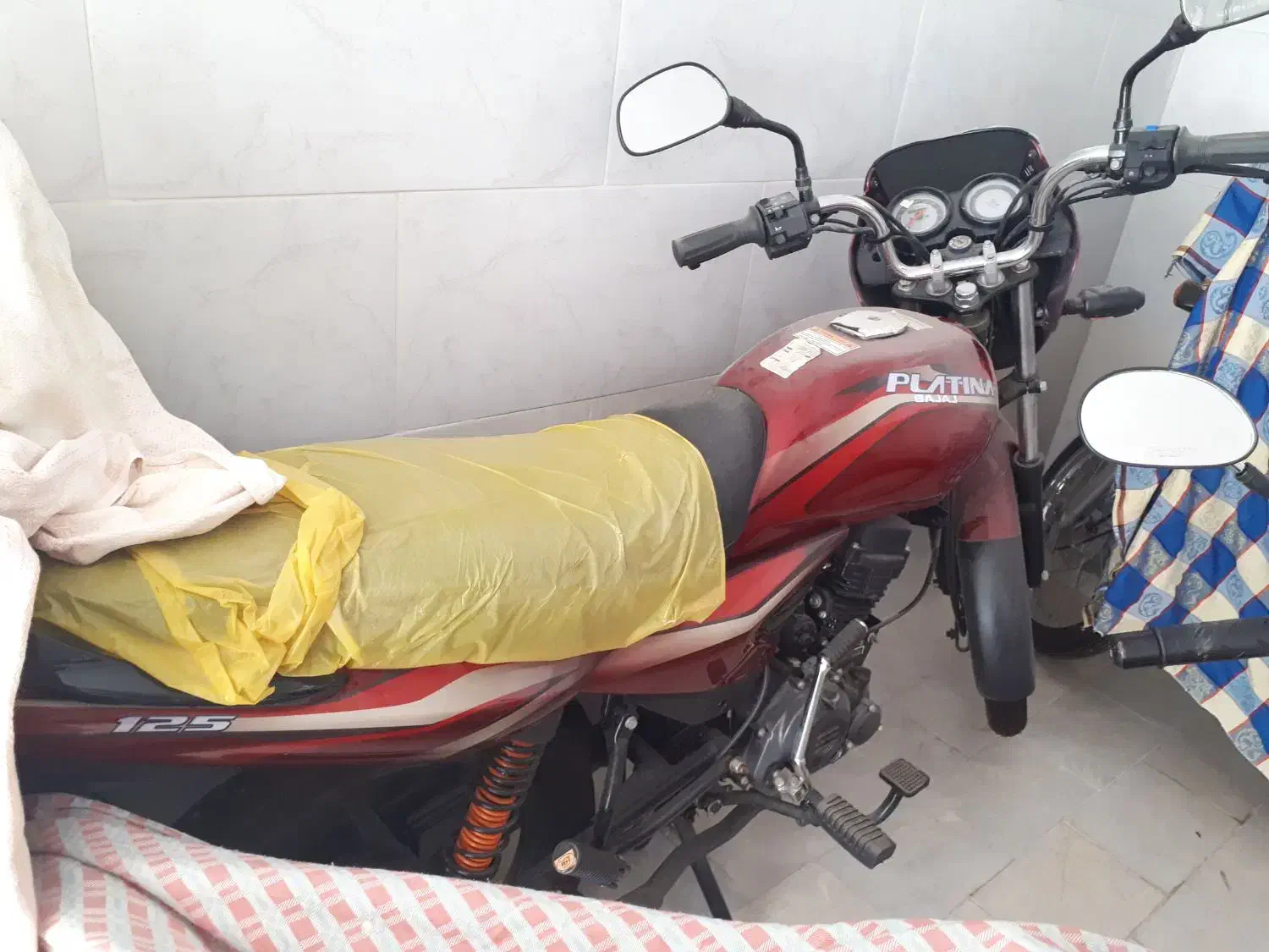 باجاج پلاتیا خشک|موتورسیکلت|میبد, |دیوار